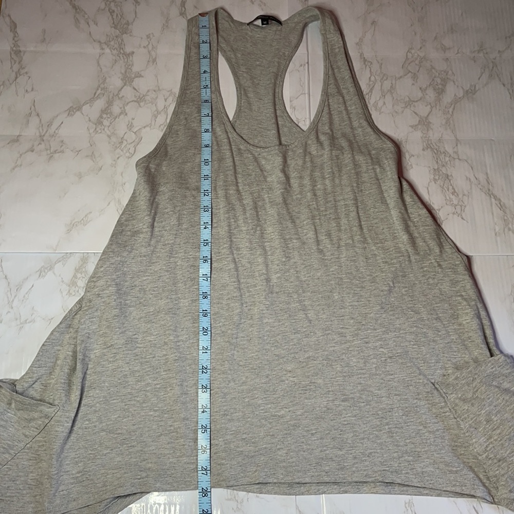 Lengthy Racerback Tank With Side Pockets - Picture 12 of 12